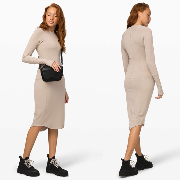 Lululemon Om and On Dress in Sandlot size xs - Picture 1 of 11